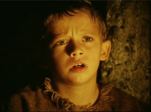 Andrea Balestri bambino nel "Pinocchio" di Luigi Comencini (1972)