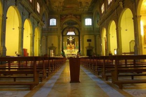 Interno della Collegiata di Sant'Andrea, Empoli (FI)