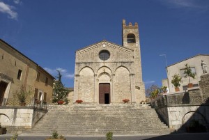 La basilica di sant'Agata ad Asciano