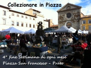"Collezionare in piazza" a Prato