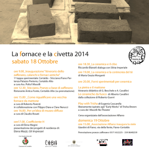 "La Fornace e la Civetta", edizione 2014, Certaldo