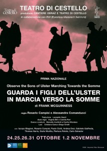Il Teatro di Cestello di Firenze apre la stagione con una prima assoluta per ricordare i 100 anni dall’inizio della Grande Guerra