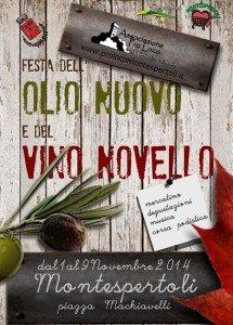 Festa per il Vino Novello e PaneOlio a Montesprtoli