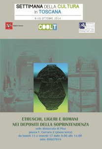 CoolT: apertura della sede di Pisa della Soprintendenza per i Beni Archeologici della Toscana
