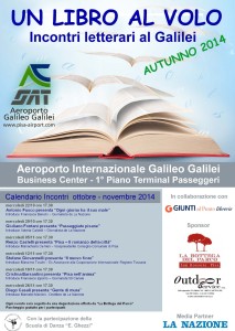 "Un libro al volo", edizione autunnale all'Aeroporto Galileo Galilei di Pisa