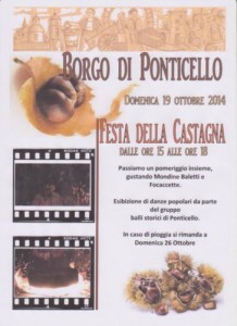 Festa della Castagna nel Borgo di Ponticello, Filattiera (MS)
