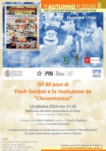 Gli 80 anni di Flash Gordon e la rivoluzione de "L’Avventuroso” - Incontro al Polo Univesritario di Prato