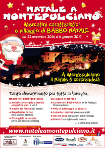 Villaggio di Natale a Montepulciano (SI)