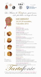 Quinta edizione per "Tartufonie", rassegna di musica classica dell'Associazione Corale Mons. Cosimo Balducci di San Miniato (PI)