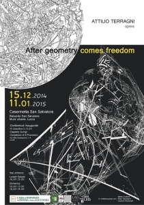 Attilio Terragni in mostra alla Casermetta San Salvatore con “After geometry comes freedom”