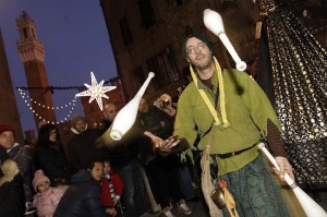 La magia del Natale nelle vie di Siena