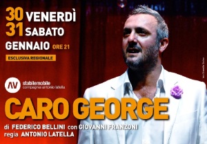 "Caro George": la StabileMobile Compagnia Antonio Latella in esclusiva regionale al Teatro Florida