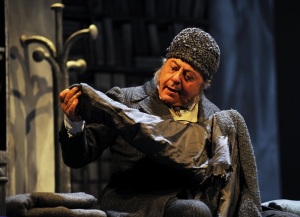 Vittorio Franceschi ne "Il cappotto di Gogol'" (foto: Raffaella Cavalieri)