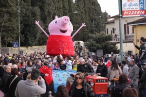 Peppa Pig al Carnevale montemurlese