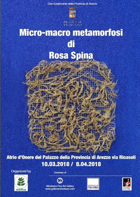 Arezzo Arezzo Mostra Micro Macro Metamorfosi Di Rosa Spina Presso L Atrio D Onore Palazzo Della Provincia Tempo Libero Toscana Eventi Sagre Mostre Della Toscana