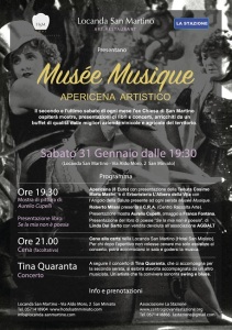 Alla Locanda di San Martino un nuovo appuntamento con "Musée Musique"