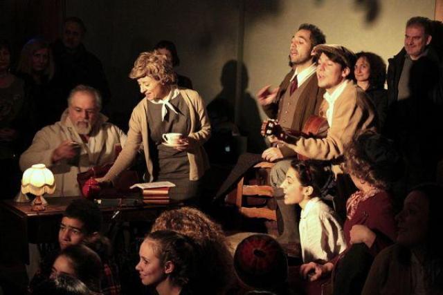 A Casa di Anna Frank performance ideata e diretta da Firenza Guidi realizzata con la compagnia permanente del Frantoio