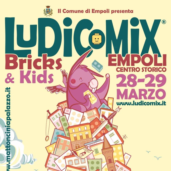 Ludicomix Bricks & Kids il Giro d’Empoli si trasforma in un grande palcoscenico con spazi dedicati al gioco, fumetti e cosplay
