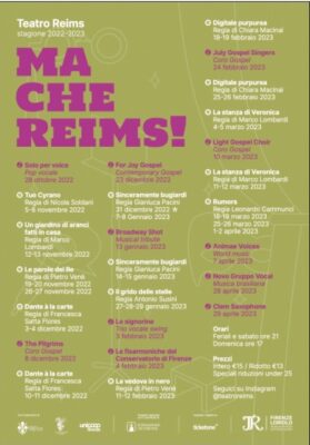 Ma che reims! Teatro Reims stagione 2022-23