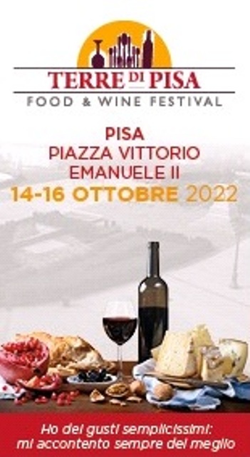Terre di Pisa Food&Wine festival compie 10 anni