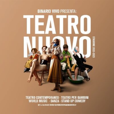Riparte la stagione del Teatro Nuovo: cartellone con 60 spettacoli tra teatro contemporaneo, world music, teatro-danza e stand up comedy