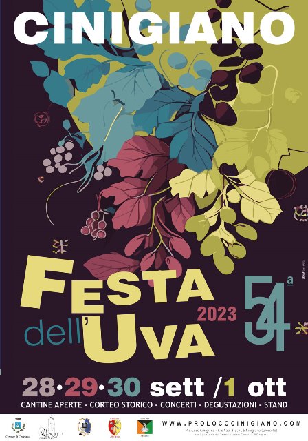 Festa dell’Uva 54^ edizione a Cinigiano
