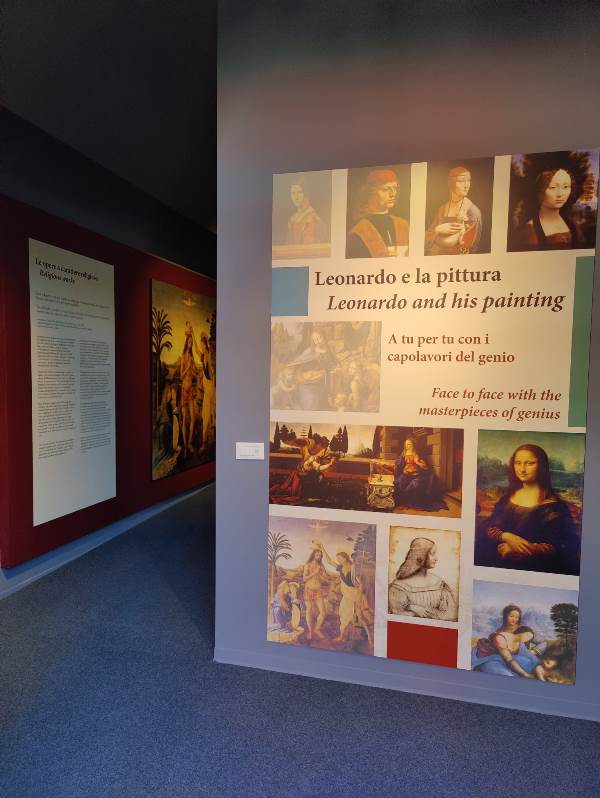 Riaperta l’esposizione Leonardo e la Pittura: trasloca da villa Il Ferrale a spazi comunali in via Roma