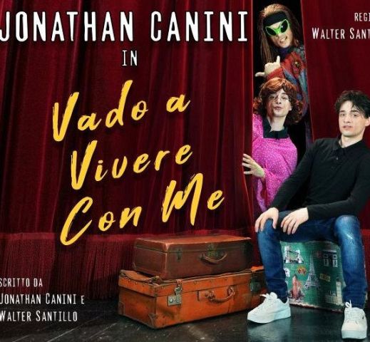 Fenomenale Jonathan Canini tour 2024 del comico toscano con lo spettacolo Vado a vivere con me