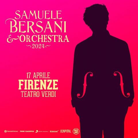Samuele Bersani and Orchestra in concerto al Teatro Verdi