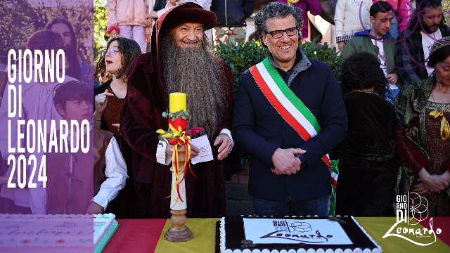 Giorno di Leonardo: tutto pronto per festeggiare il compleanno del Genio