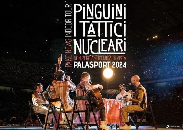 Pinguini Tattici Nucleari in concerto con tre date al Mandela Forum