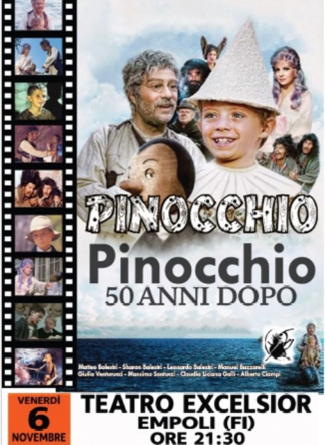 Cinema Teatro Excelsior di Empoli, direttore artistico Paolo Ruffini, apre la stagione con Pinocchio racconta Pinocchio di Andrea Balestri Cinema Teatro Excelsior di Empoli, direttore artistico Paolo Ruffini, apre la stagione con Pinocchio racconta Pinocchio di Andrea Balestri
